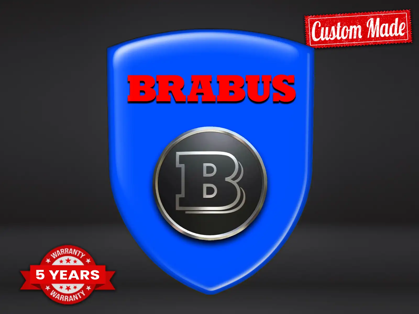 Brabus Türaufkleber Auto Universal Hochwertig Pro